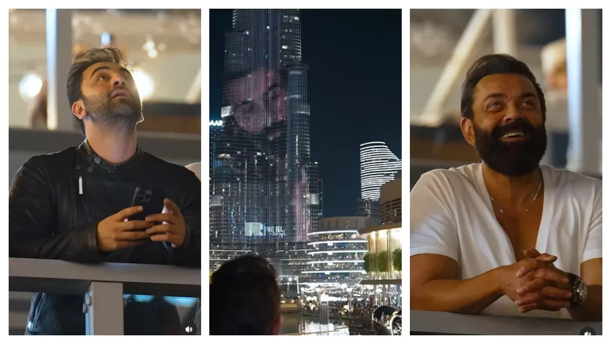 Ranbir Kapoor jumped with joy on reaching Burj Khalifa, this video went viral from Dubai