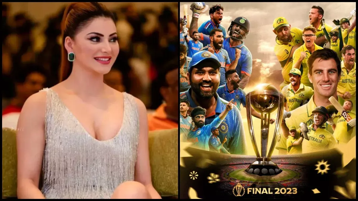 Urvashi Rautela gave this answer to the question of her favorite cricketer in Ahmedabad to cheer Team India.