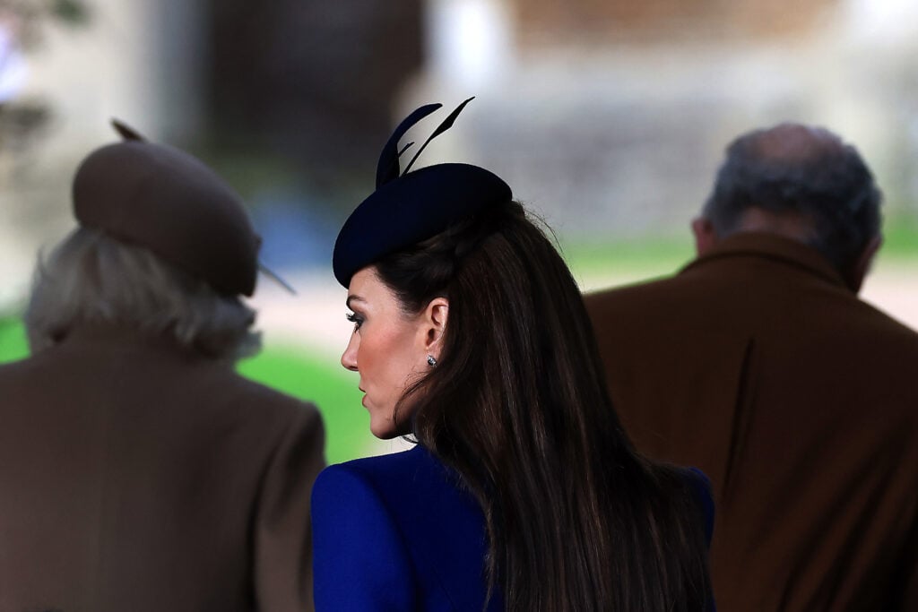 Kate Middleton at the end of December 2023.