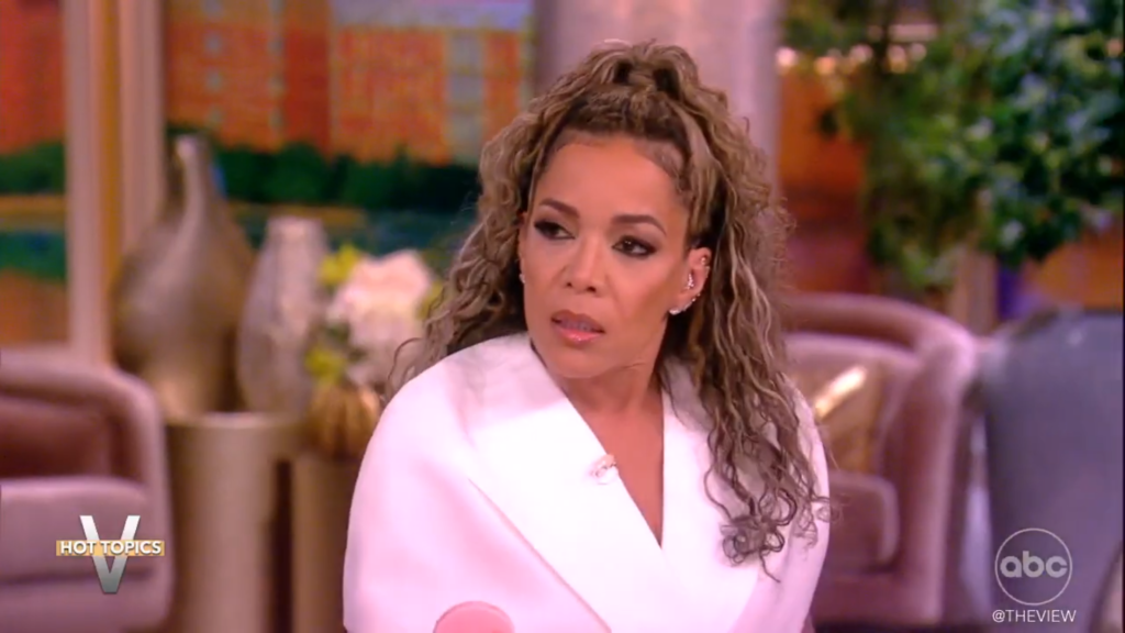 Sunny Hostin on The View on March 11, 2024.