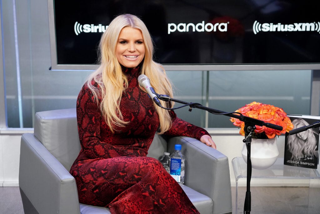 Jessica Simpson in early February 2020.