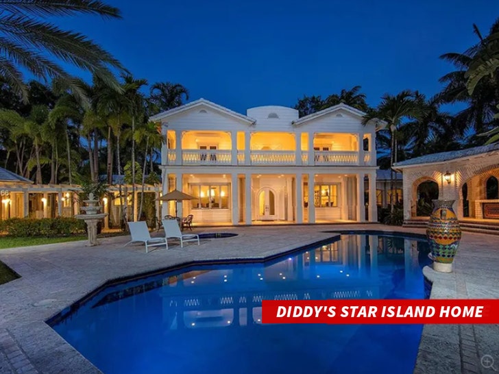 Diddy's house on Star Island