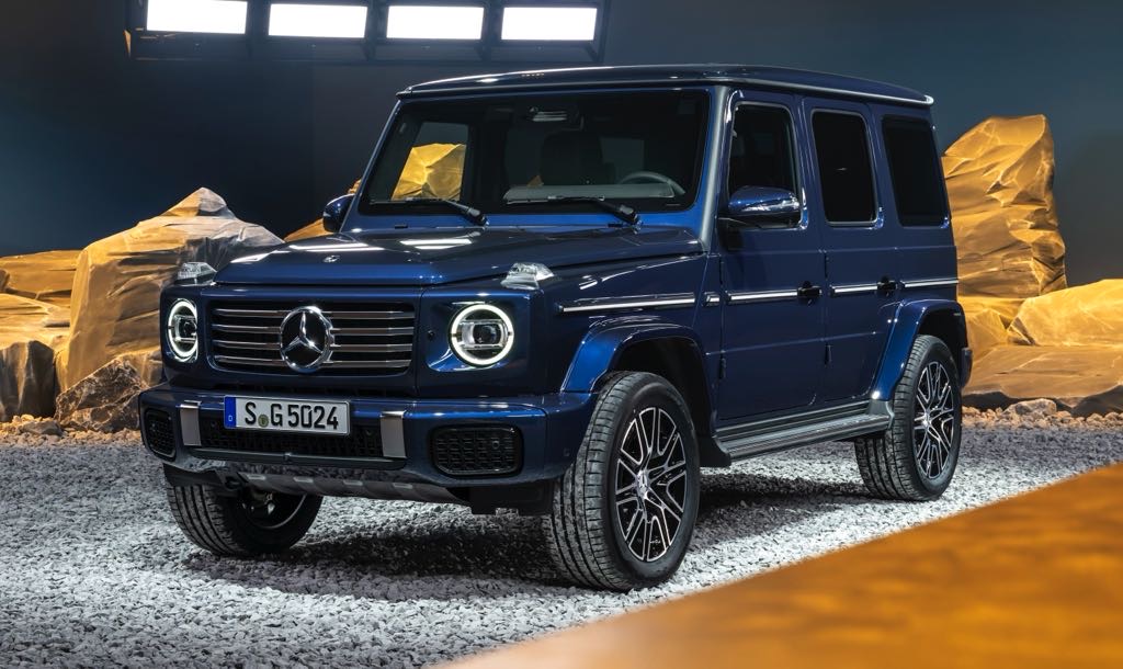 2024 Mercedes G-Class facelift specifications
