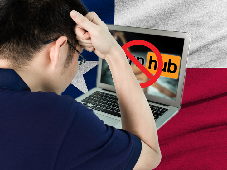 Pornhub blocked access in Texas