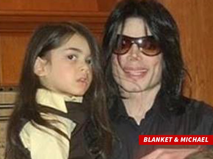 Blanket and Michael Jackson