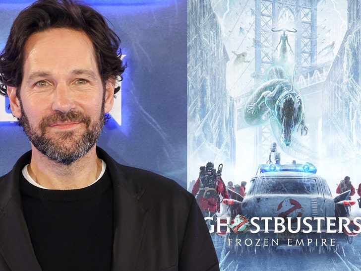 Paul Rudd and Ghostbusters