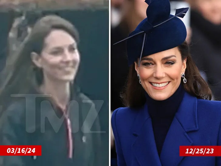 Kate Middleton face to face
