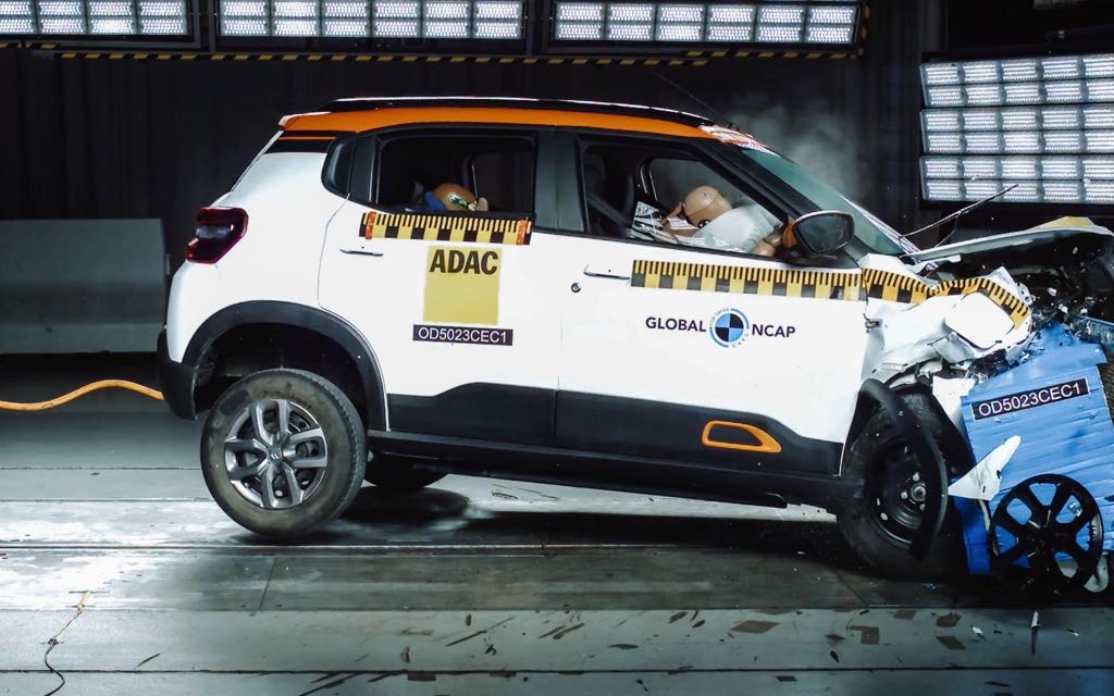 Citroen eC3 gets 0 stars in Global NCAP (video)