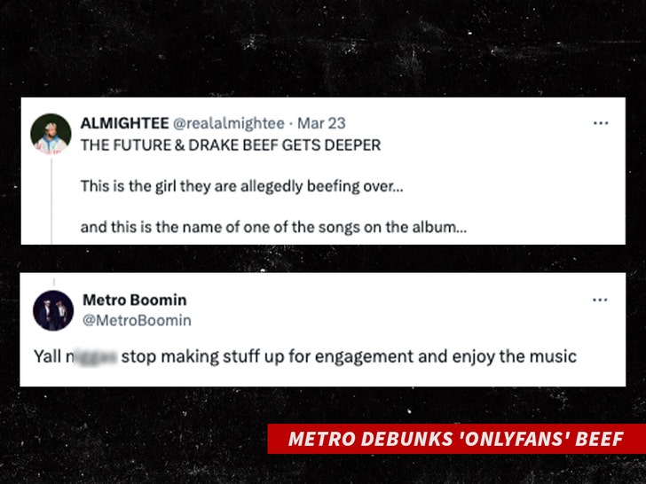 Metro unmasks 'OnlyFans' beef
