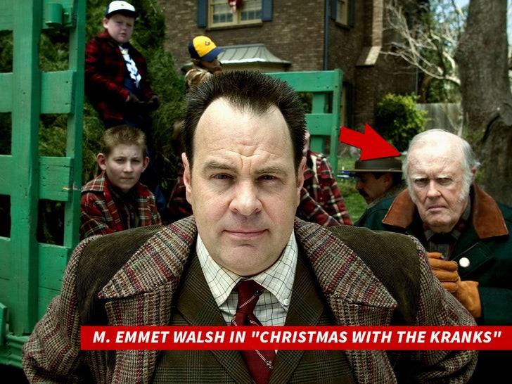 Emmet Walsh in "Christmas with the freaks"