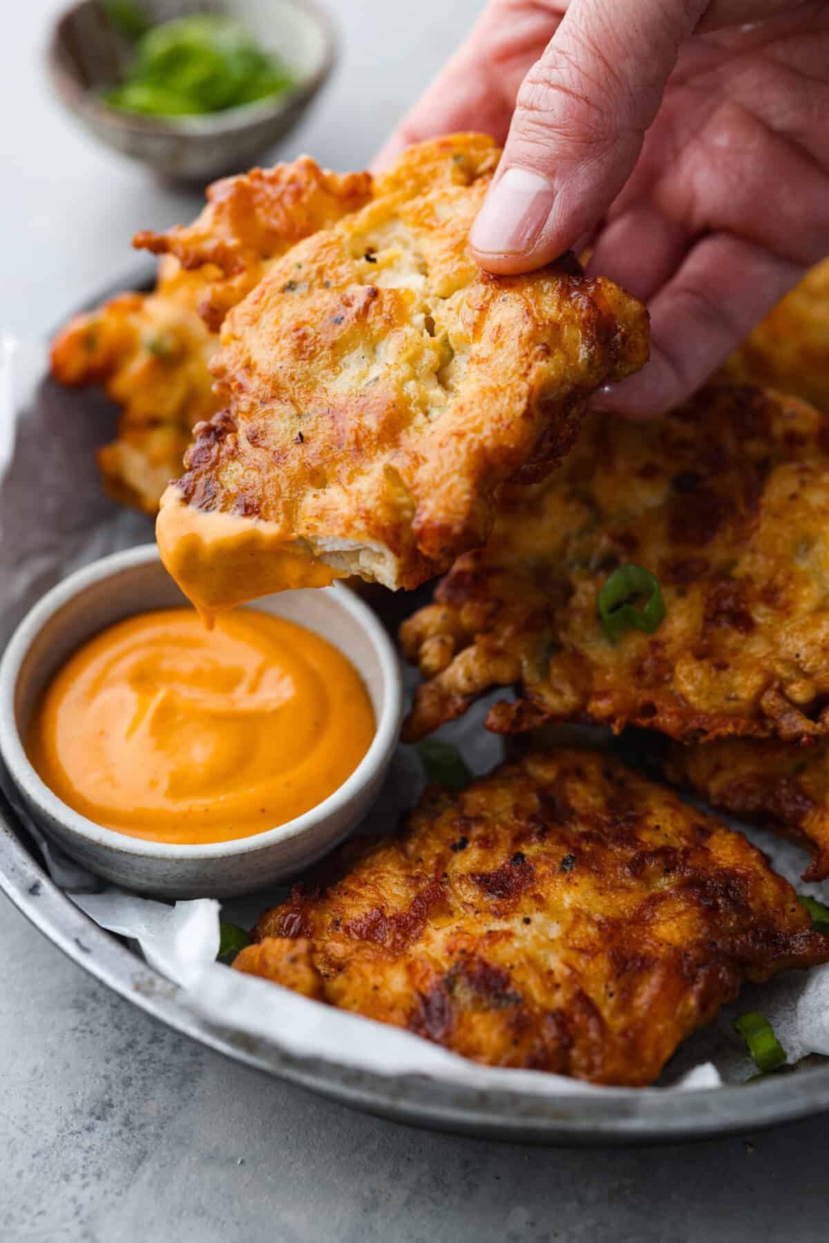 chicken fritters 3