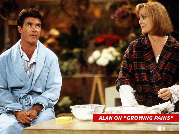 Alan Thicke and Joanna Kerns growing pains