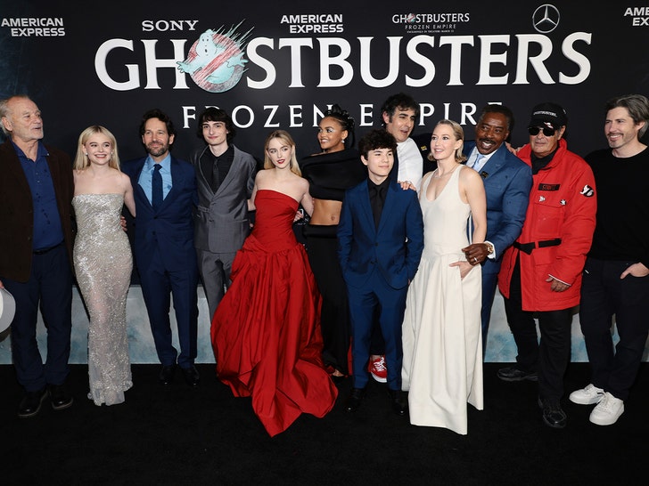 "Ghostbusters: Frozen Empire" Premiere in New York