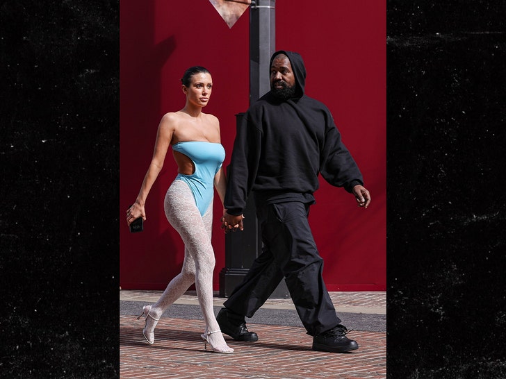 Kanye West and Bianca Censori Movie Date at The Grove for "Dune 2" In Los Angeles