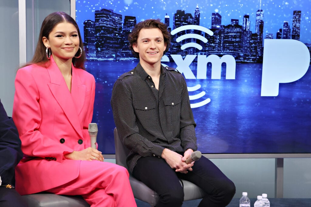 Zendaya and Tom Holland together in December 2021.