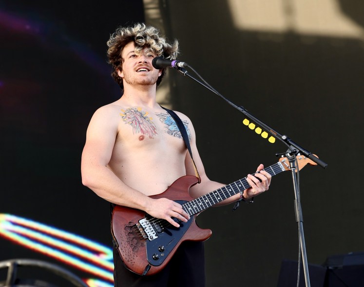 Jakob Nowell of Sublime performs on the Coachella Stage during the 2024 Coachella Valley Music and Arts Festival