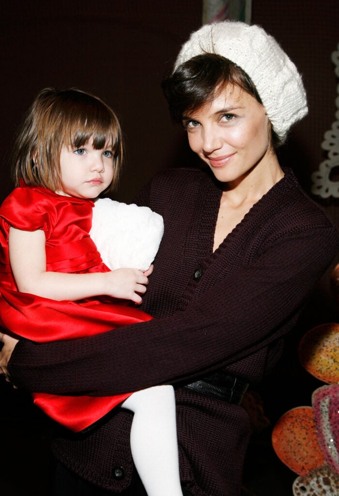 Suri Cruise throwback photo