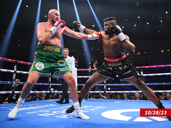 Tyson Fury and Francis Ngannou