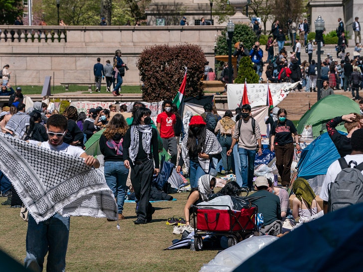 Colombian protesters