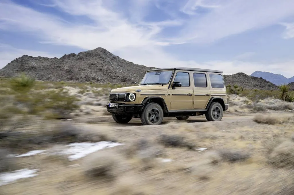 2025 Mercedes-Benz G 580 with EQ technology