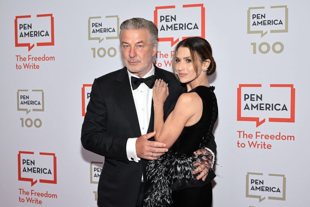 Alec Baldwin and HILaria Baldwin in mid-May 2023.