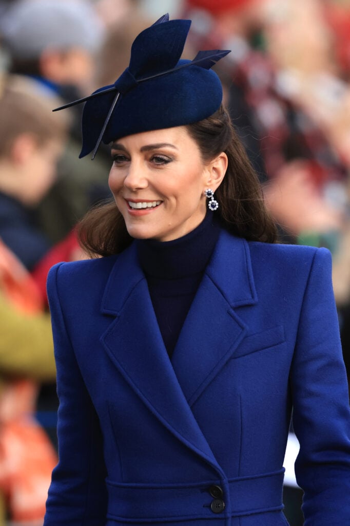 Kate Middleton at the end of December 2023.