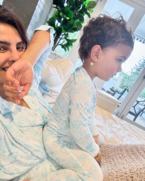 CUDDLE HUDDLE: Mama Priyanka Chopra spends a cozy day at her semi-detached house with her 2-year-old daughter Malti.