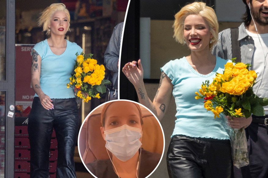 Halsey is all smiles in first appearance since announcing diagnosis of lupus and rare T-cell disorders