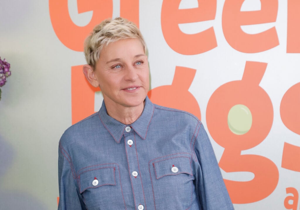 Ellen DeGeneres in November 2019.