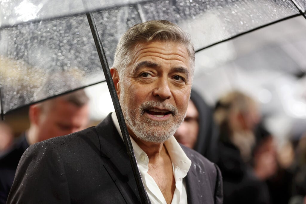 George Clooney in December 2023.