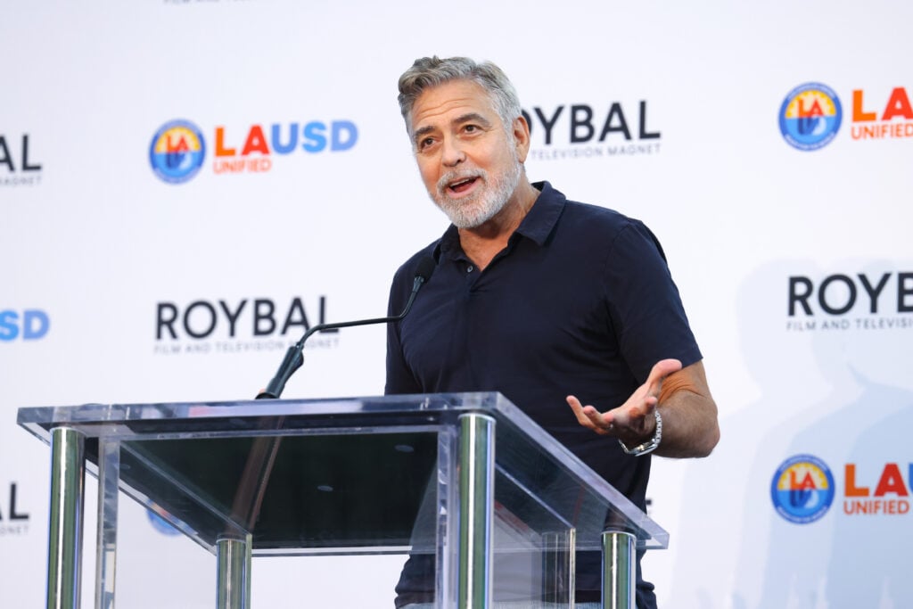 George Clooney in October 2023.