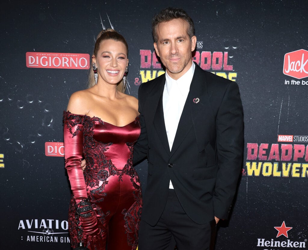 Blake Lively and Ryan Reynolds look gorgeous on July 22, 2024.