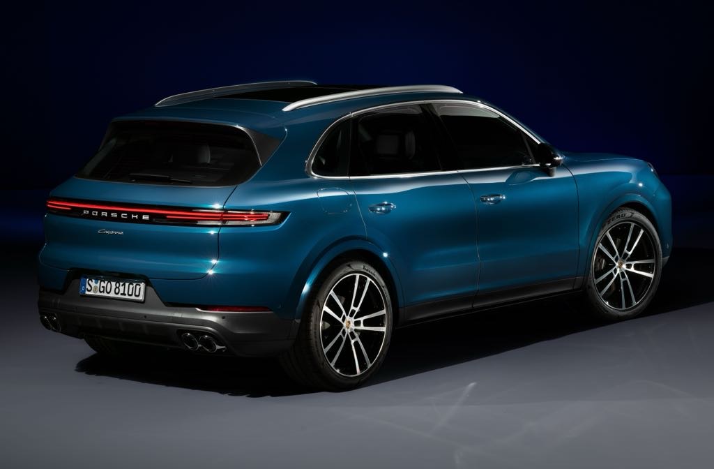 Rear of the 2024 Porsche Cayenne