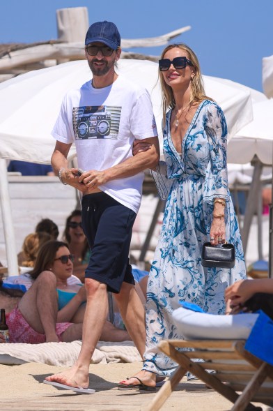 Adrien Brody and girlfriend Georgina Chapman