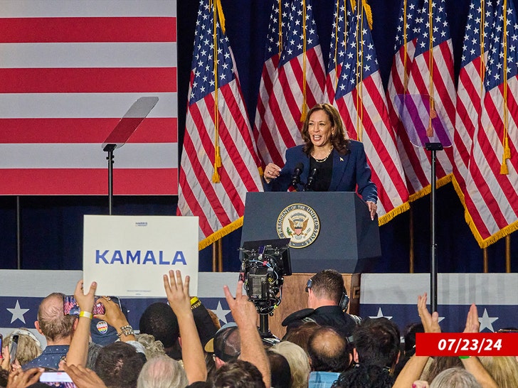 kamala harris's first campaign event