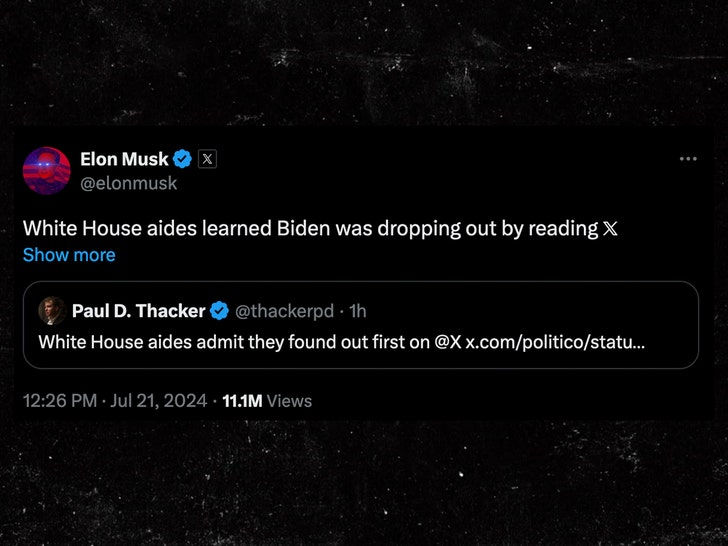 elon musk x on biden's advisors