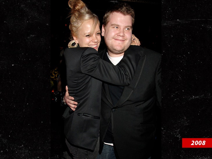 Lily Allen and James Corden 2008