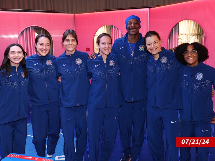 snoop dogg Team USA Welcome Experience Before Paris 2024