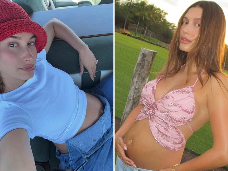 Hailey Bieber Pregnant Photos