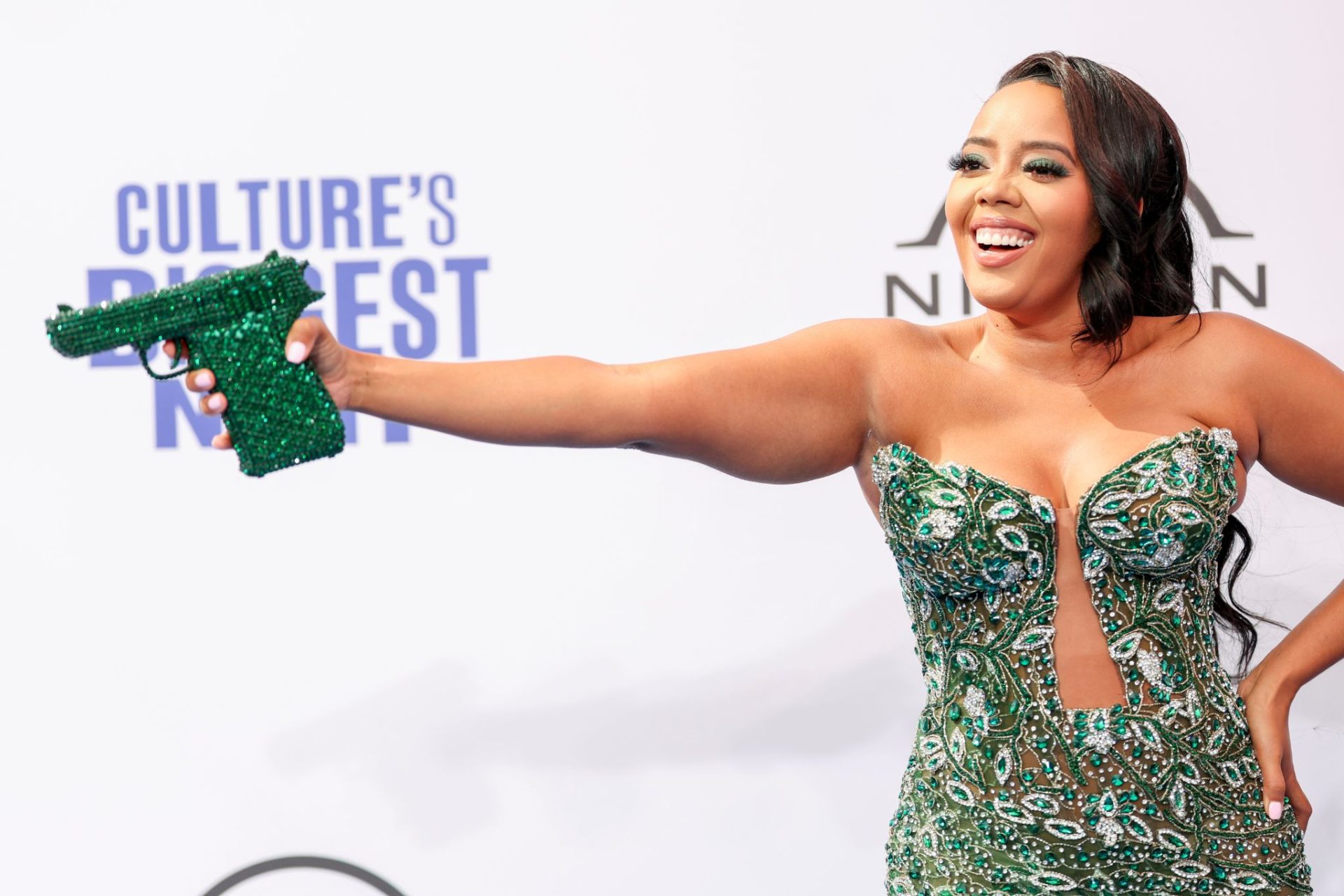 Angela Simmons Issues Second Apology for Gun-Shaped Purse at BET Awards (PHOTOS)