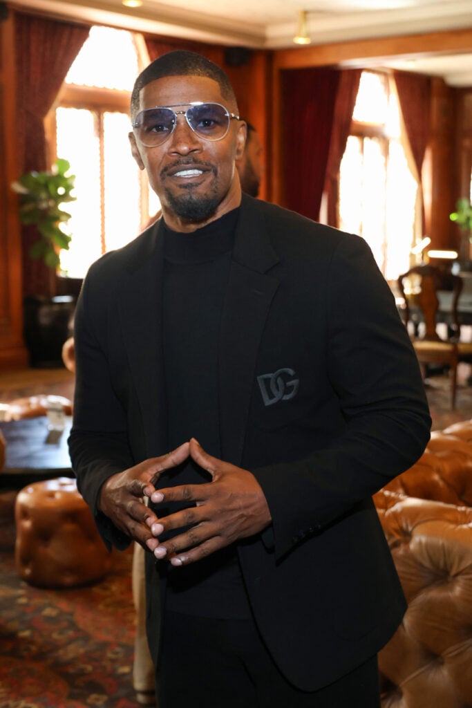 Jamie Foxx attends the AAFCA Special Achievement Honorees Luncheon at The Los Angeles Athletic Club on March 3, 2024 in Los Angeles, California.