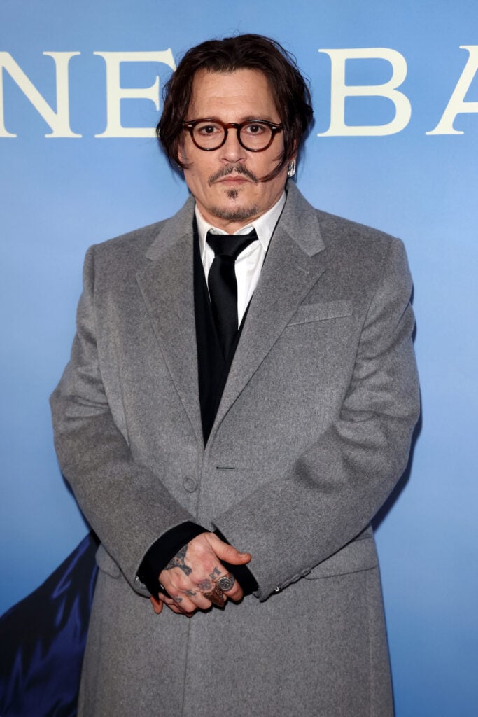 Johnny Depp attends the 