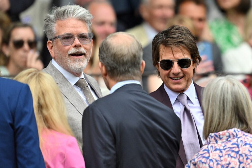 Tom Cruise at Wimbledon