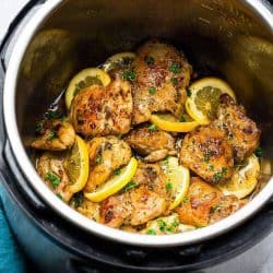 Instant Pot Lemon Garlic Chicken 5 2