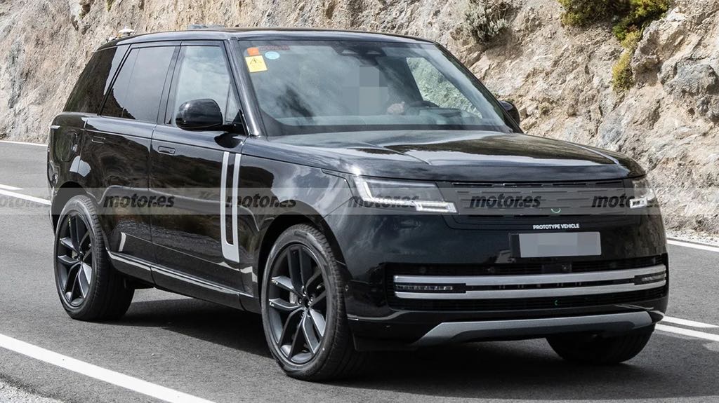 Electric Range Rover Spotted