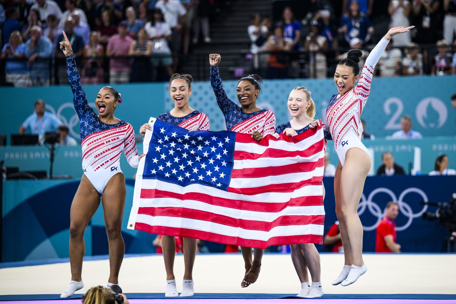 Simone Biles becomes most decorated U.S. Olympic gymnast