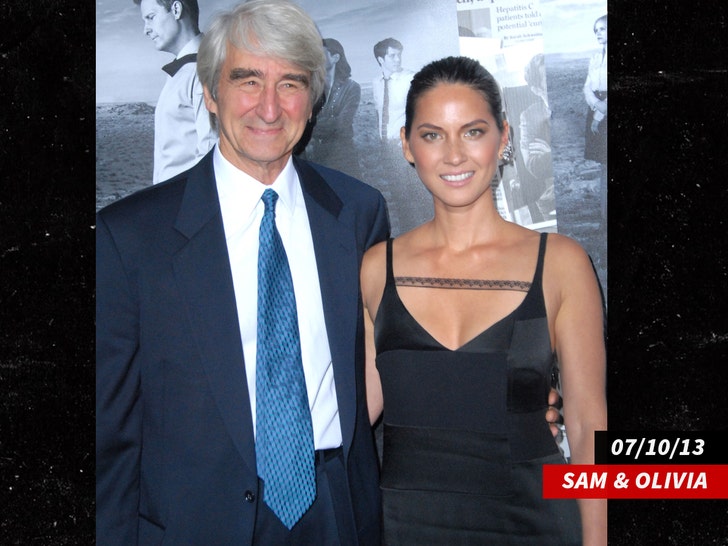 Sam Waterston Olivia Munn Premieres 'The Newsroom'