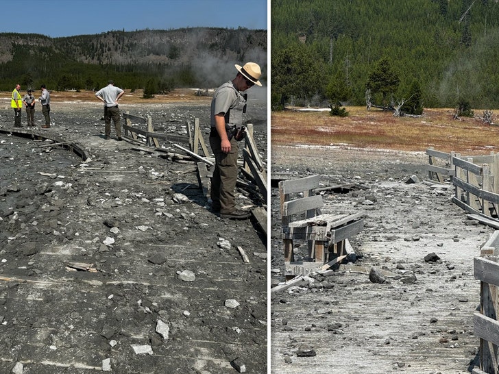 Biscuit Basin Yellowstone Park