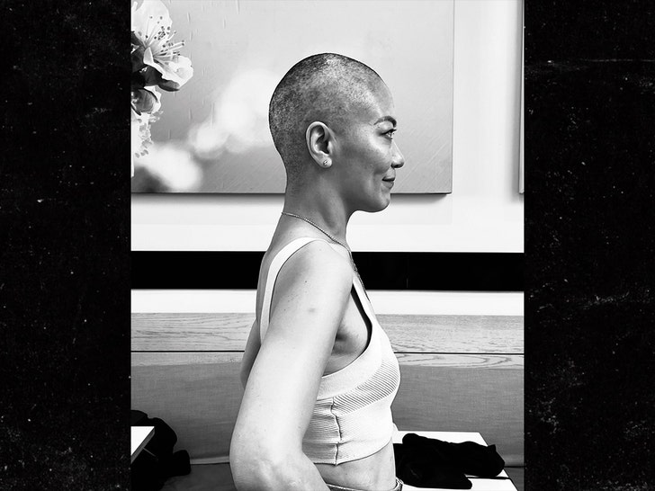 Chef Shirley Chung shaves her head insta