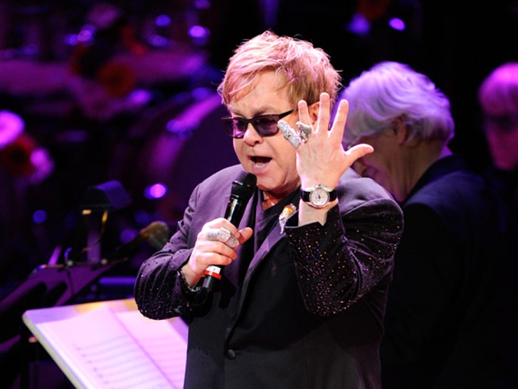 Photos from Elton John's performance